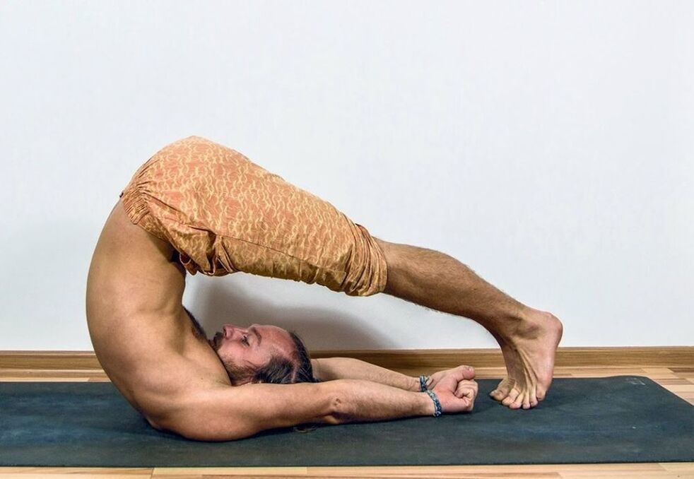 Asana - pose de fiche