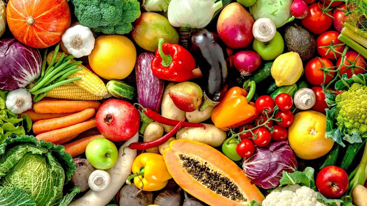 légumes et légumes-racines pour la puissance